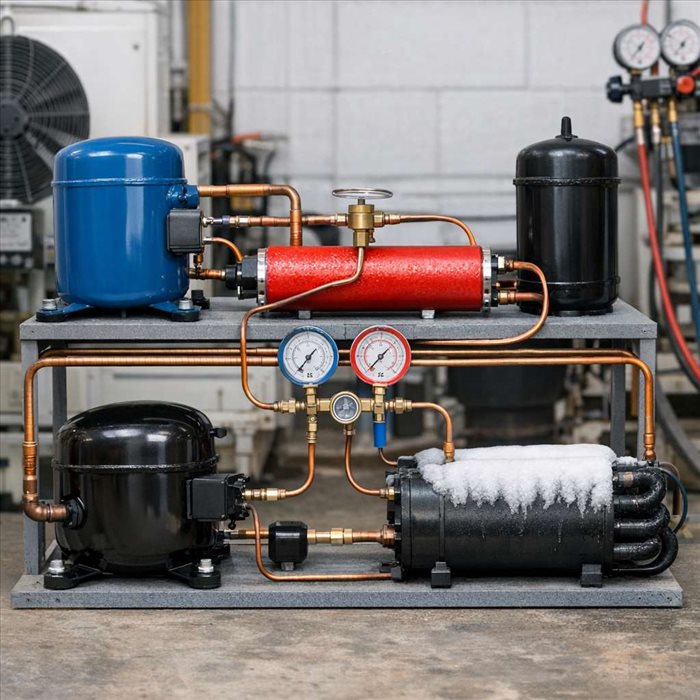 Cycle frigorifique en cascade : fonctionnement, étapes et avantages