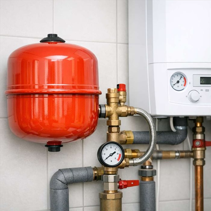 Vase d’expansion en chauffage : fonctionnement, rôle et réglage