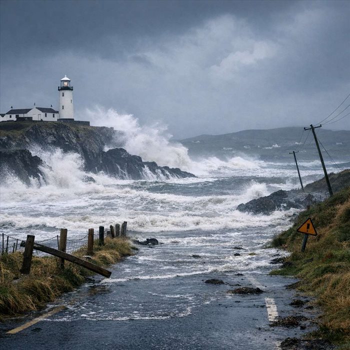 Tempête Éowyn en Irlande : comprendre son passage et ses impacts