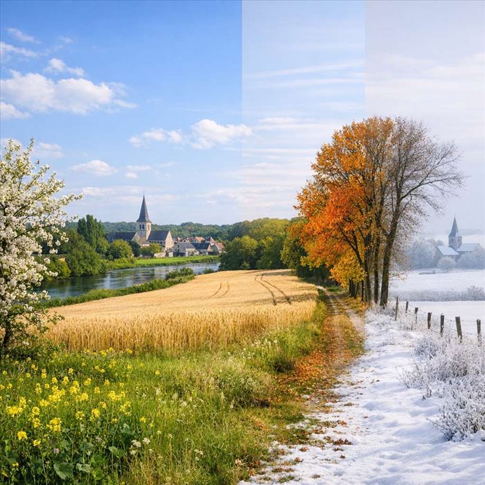 Climat du Loir-et-Cher : caractéristiques, saisons et spécificités