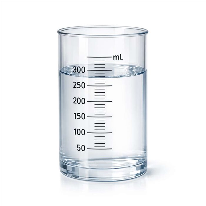 Conversion de 1000 ml en cl