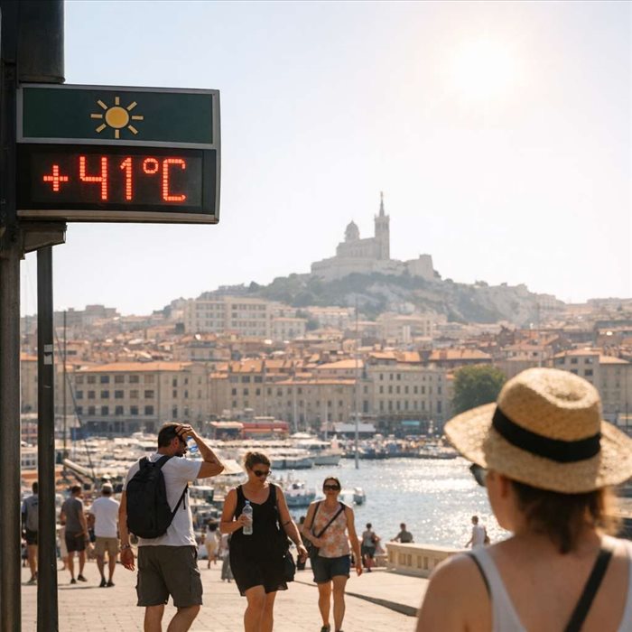 Canicule à Marseille : pourquoi la ville suffoque l’été
