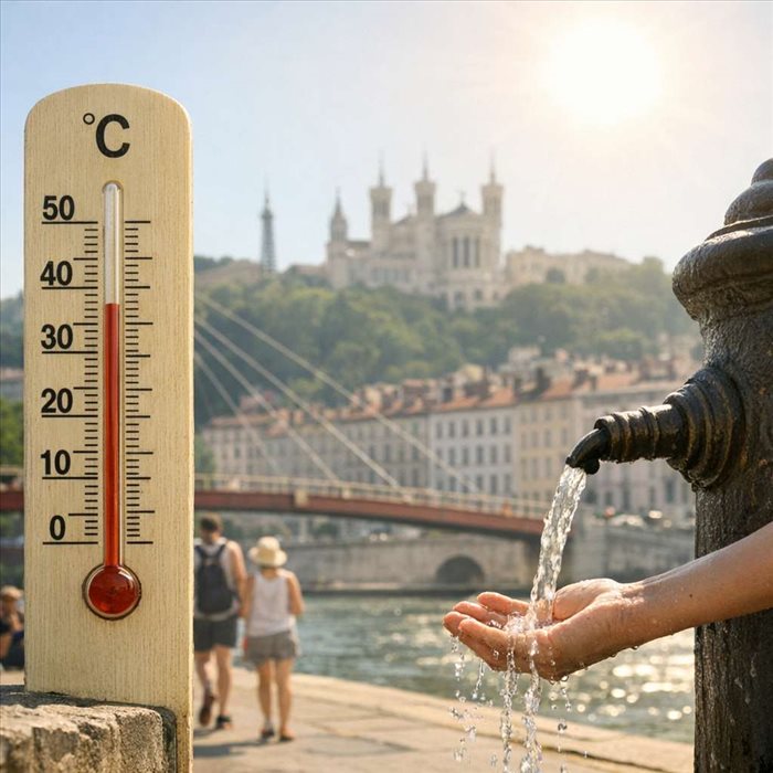 Canicule à Lyon : comprendre et anticiper les fortes chaleurs