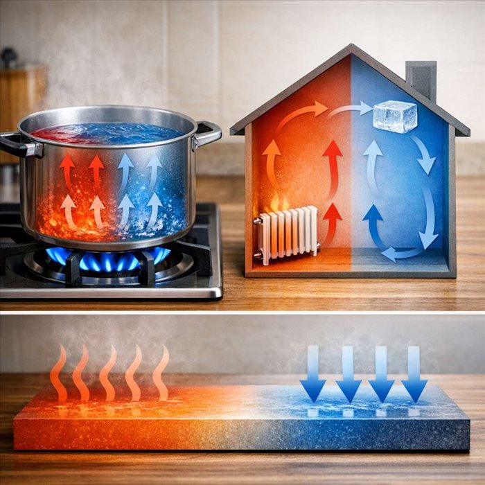 Convection thermique : fonctionnement, principes et phénomènes essentiels