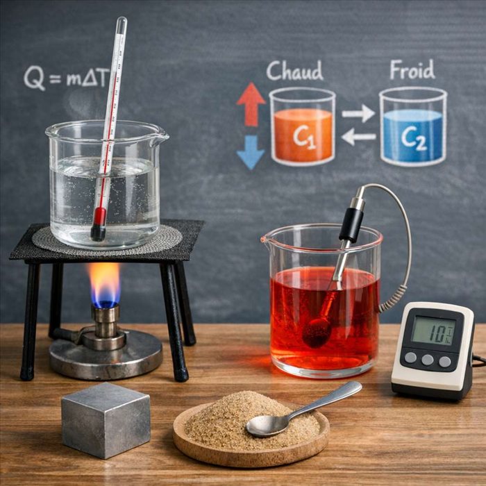 Capacité thermique : définition et rôle dans les échanges de chaleur