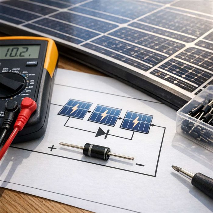 À quoi sert une diode bypass photovoltaïque ? | Guide complet