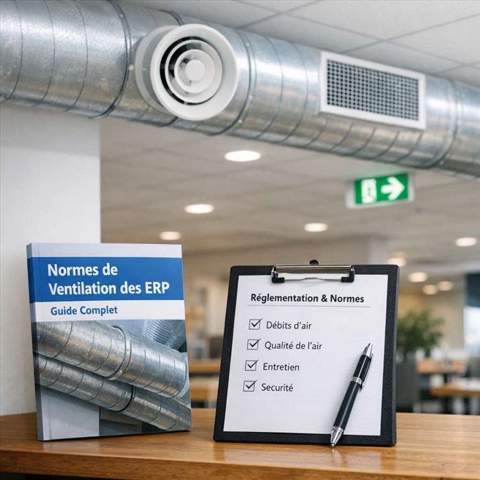 Normes de ventilation ERP : obligations, débits et sécurité