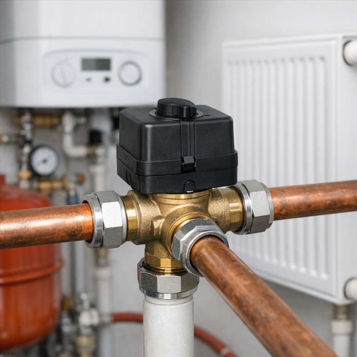 Pourquoi utiliser une vanne trois voies en chauffage ? | Guide complet