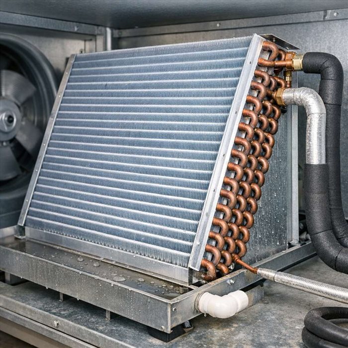 Batterie froide en traitement d’air : fonctionnement et rôle