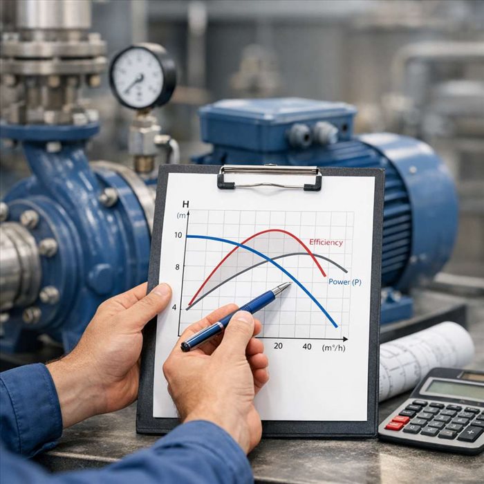Comment interpréter une courbe de pompe hydraulique ? | Guide SEO