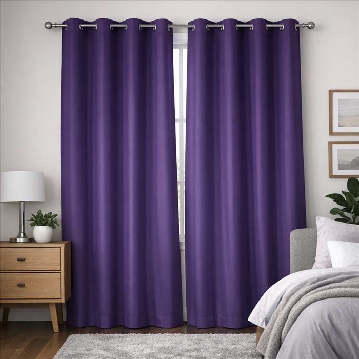 Rideau occultant violet : quelle pièce choisir ?